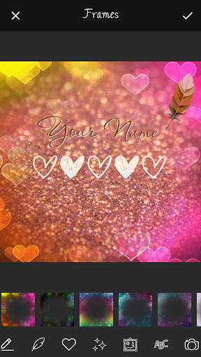 Glitter Name Art Maker screenshot 4