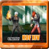 Strategy King Of Fighter XIV logo