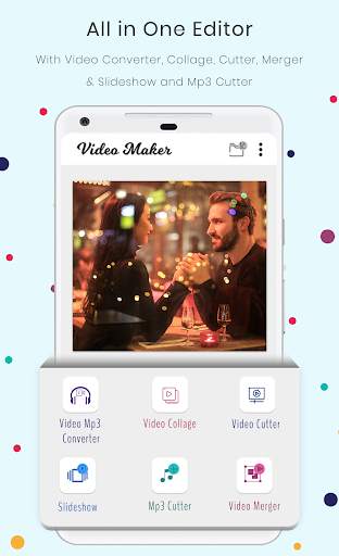 Video Status Maker-Photo Slideshow movie with mp3 screenshot 1