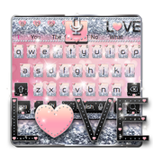 Love Diamond Glitter Keyboard icon