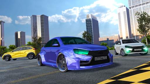 New Lada: Russian Car Drift - Racing City screenshot 2