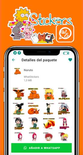 Naru Stickers for WhatsApp screenshot 2