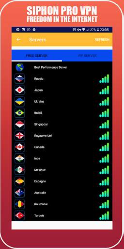 Siphon Pro - RPV Freedom On The Internet VPN screenshot 5
