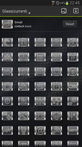 GLASS GO Launcher EX Theme screenshot 8