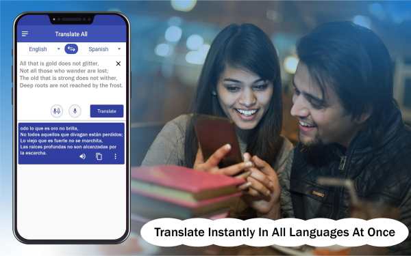 Language Translator Translate all & Learn language screenshot 1