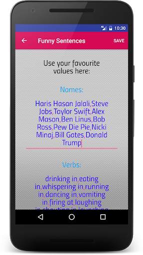 Random Sentence Maker screenshot 6