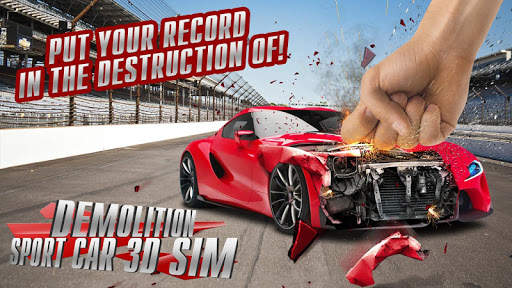 Demolition Sport Car 3D Sim screenshot 3