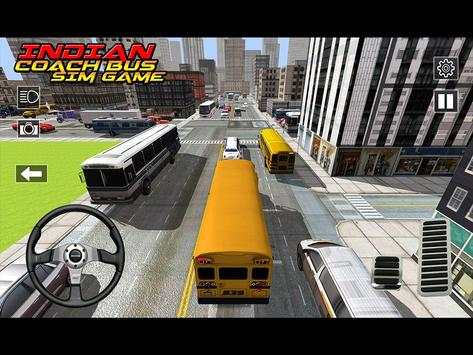 Indian Coach Bus Sim Game 2017 screenshot 6