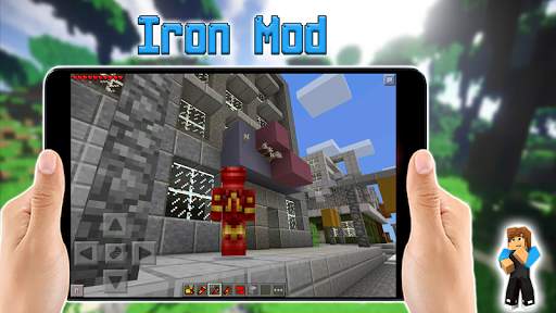 Iron Superhero for Minecraft PE screenshot 5