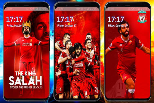 Mohamed Salah Wallpaper - Football Background 1 تصوير الشاشة