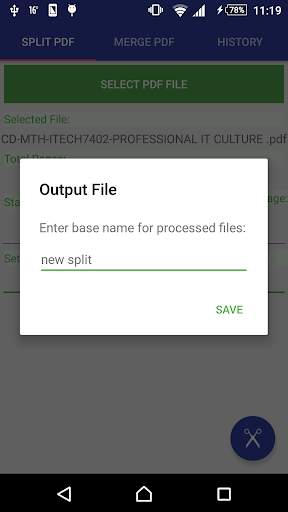 PDF - Split N Merge screenshot 2