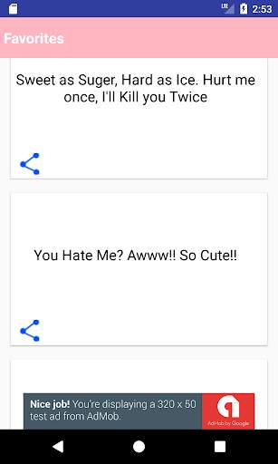 Girls Attitude Status screenshot 4