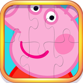 Pig Family Jigsaw Puzzle icon