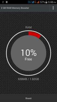 2 GB RAM Memory Booster screenshot 1
