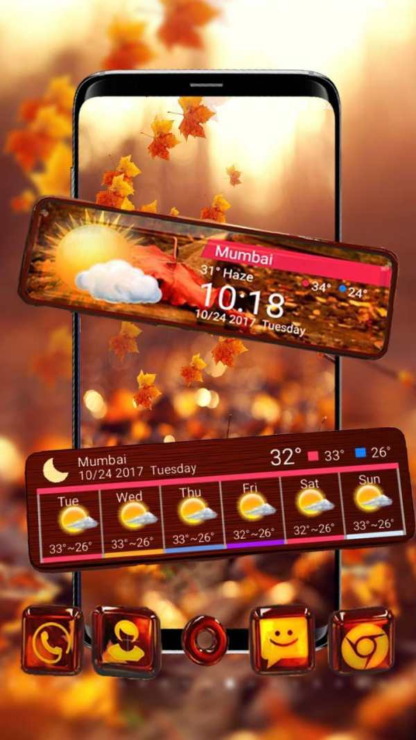 3d Glass Tech Leaf Theme screenshot 3