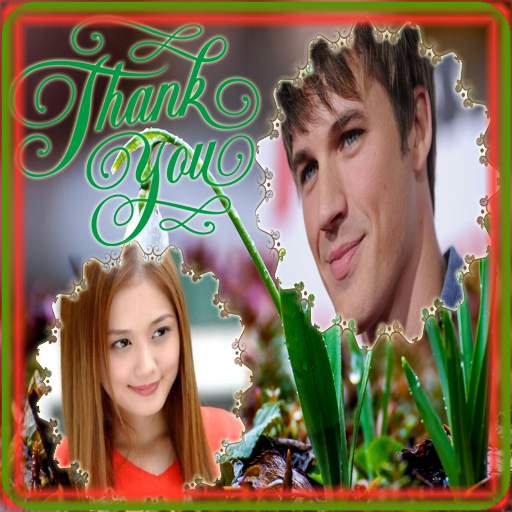 Thank You Double Photo Frame 1.6