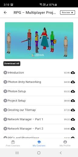 Zenva - FREE Coding Courses: Game, Web, Apps screenshot 4
