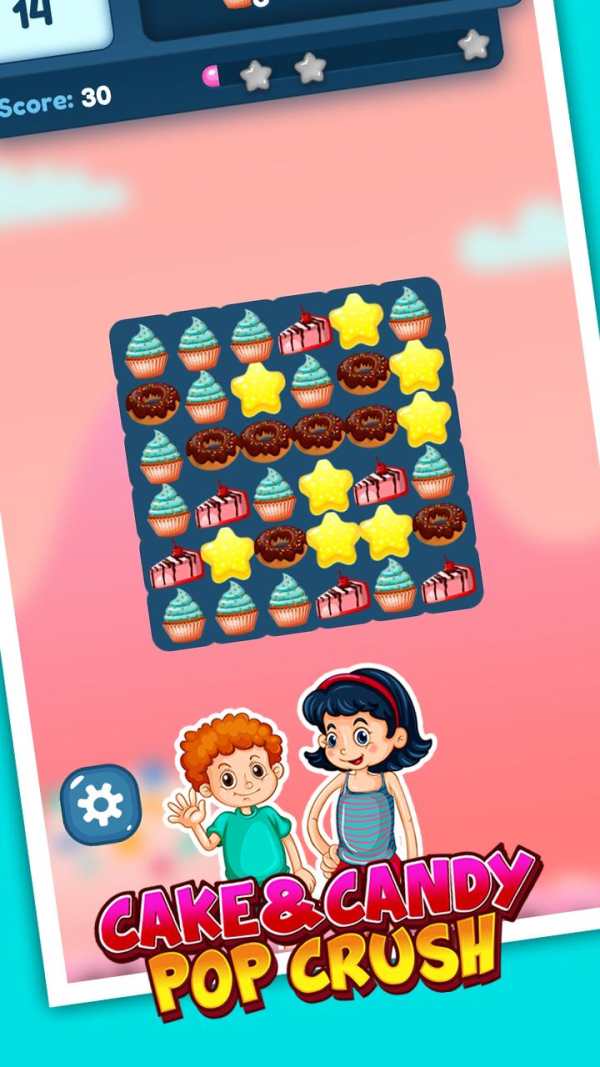 Cake Candy Pop Crush : Match Puzzle Game screenshot 5