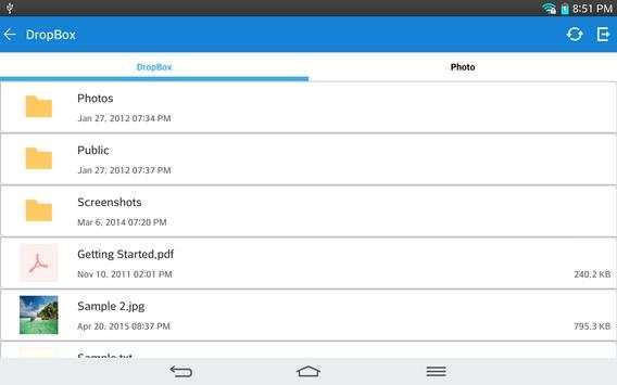 Print Extension for Dropbox screenshot 3