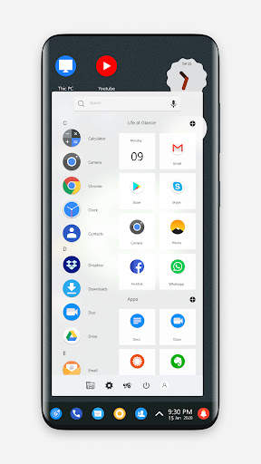 Q theme for Computer Launcher screenshot 5