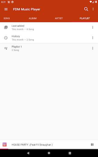Free Music Audio Player - Mp3 Player screenshot 7
