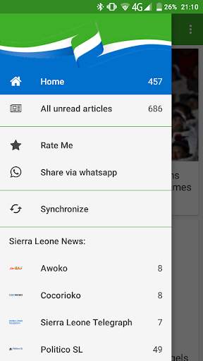 Sierra Leone news screenshot 4