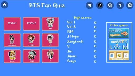 BTS Quiz Trivia Game screenshot 1