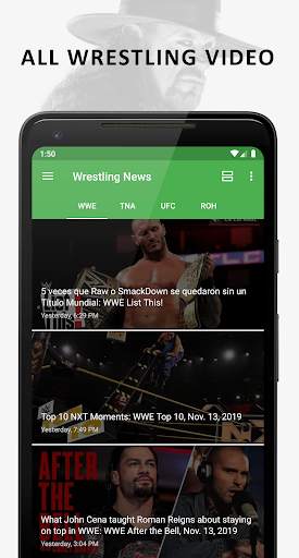 eWrestling News screenshot 1