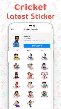 Cricket Sticker screenshot 4