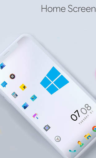 WinUi Light Dark  EMUI 9/10 Theme 3 تصوير الشاشة