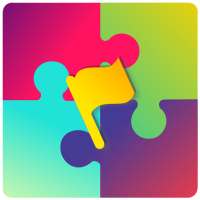 World Flag Quiz — Puzzle Game logo