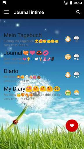 Journal intime screenshot 4