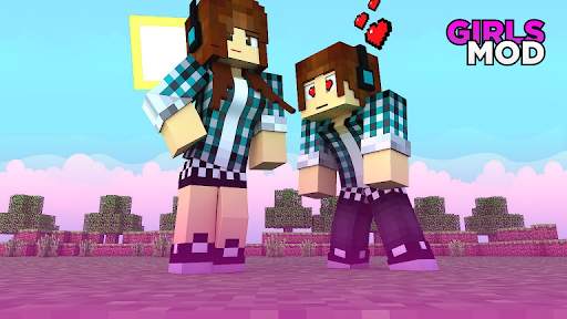 Girlfriend mod for Minecraft screenshot 1