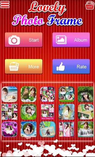 Lovely Photo Frame 2016 screenshot 1