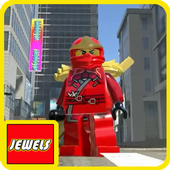 Jewels Of LEGO Ninja Street Battle icon