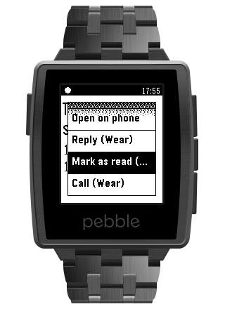 Notification Center for Pebble скриншот 2