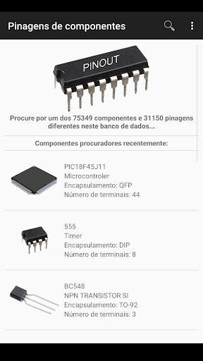 Pinagem de Componentes screenshot 1