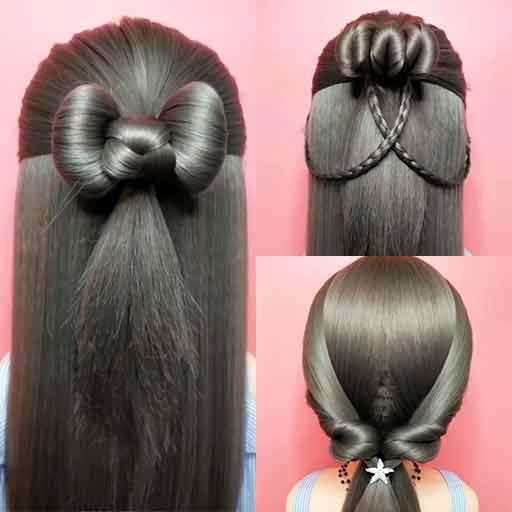 Party Hairstyle - Video Step By Step Offline 2.0