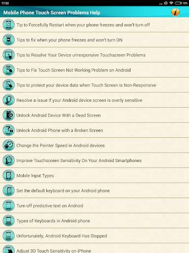 Mobile Phone Touch Screen Problem Help Tips Tricks screenshot 9