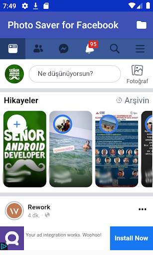 Photo Saver for Facebook screenshot 3