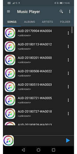 Phi Music Player screenshot 3