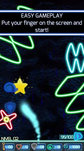 Finger Dash Neon скриншот 2