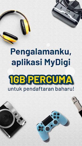 Aplikasi MyDigi screenshot 1