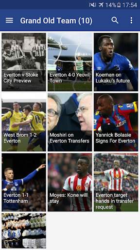 Football News Everton screenshot 2