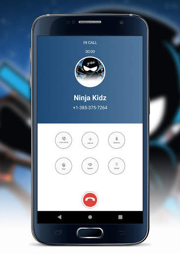 Call Ninja Kidz tv Fake Video Call and Chat screenshot 4