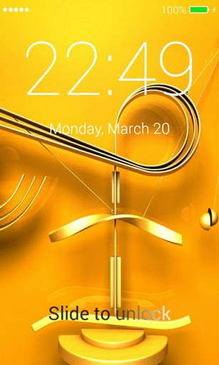 Letters Lock Screen screenshot 1