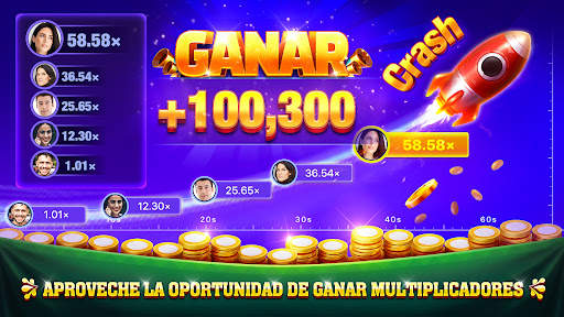 Conquian Vamos：Slots Crash 4 تصوير الشاشة