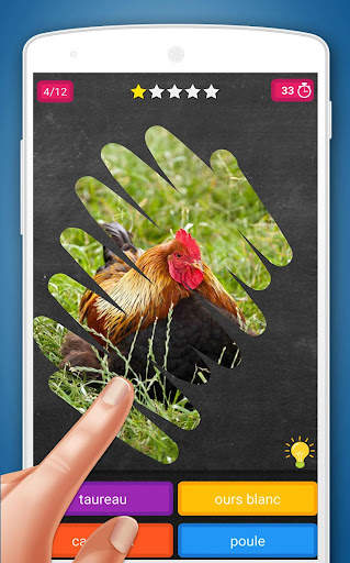 Jeu de grattage: Animaux Quiz screenshot 8