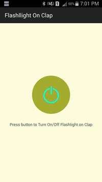 Flashlight on Clap (Sound LED) screenshot 2