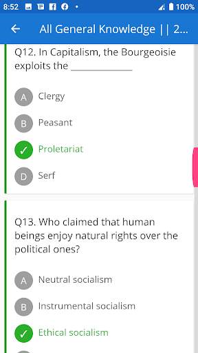 All in One General Knowledge Quiz App in English screenshot 9